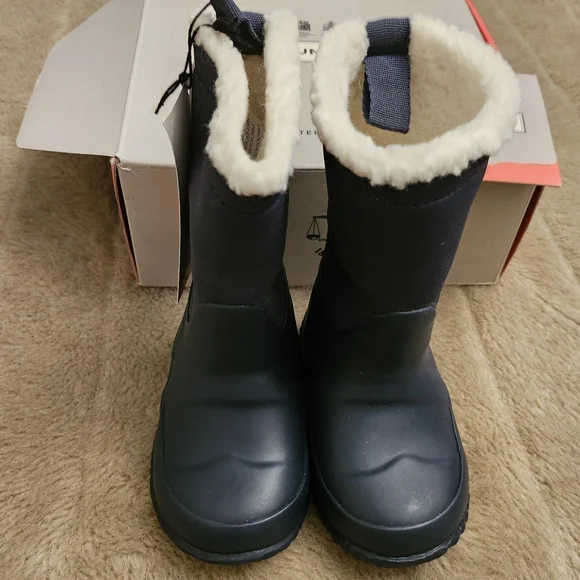 NEW box Hunter kids Original Sherpa Boots size 7 girls - Picture 5 of 12